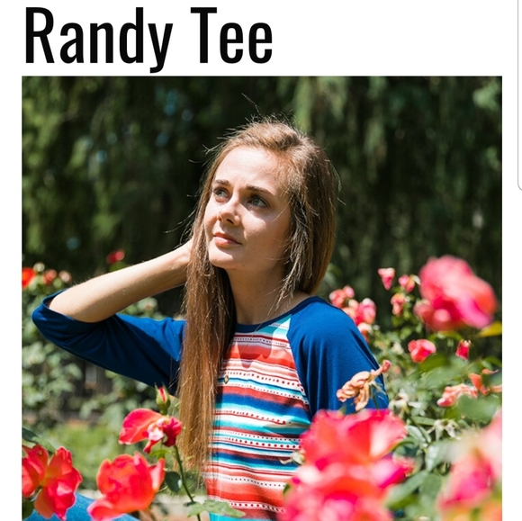 Mystery Lularoe Randy Tee(Unisex) random pick - Picture 3 of 9